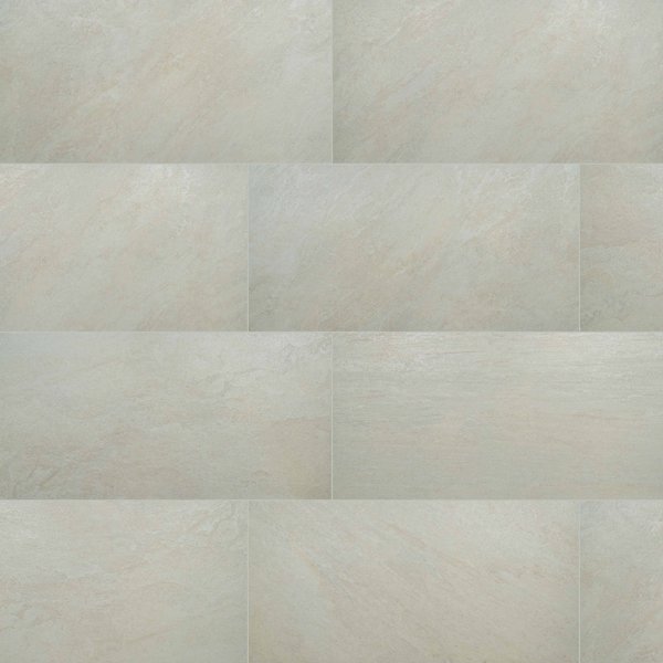 Msi Quartz White 24" X 48" Matte Porcelain Floor And Wall Tile, 2PK ZOR-PT-0214